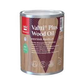 Древесное масло Tikkurila Valtti Plus Wood Oil, прозрачная, 0.9 l