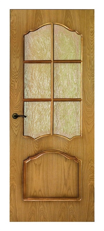 Полотно межкомнатной двери Belwooddoors Karolina, универсальная, дубовый, 200 x 80 x 4 см
