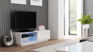 TV-alus Livo RTV 120S, valge, 120 x 40 x 38 cm