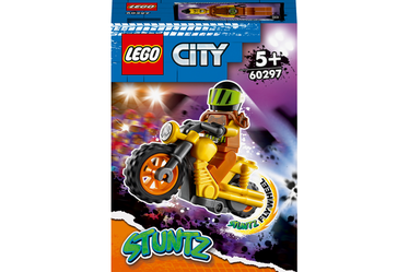 Конструктор LEGO City Разрушительный трюковый мотоцикл 60297, 12 шт.