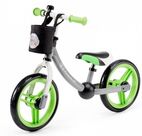 KinderKraft 2Way Next With Basket Green/Grey