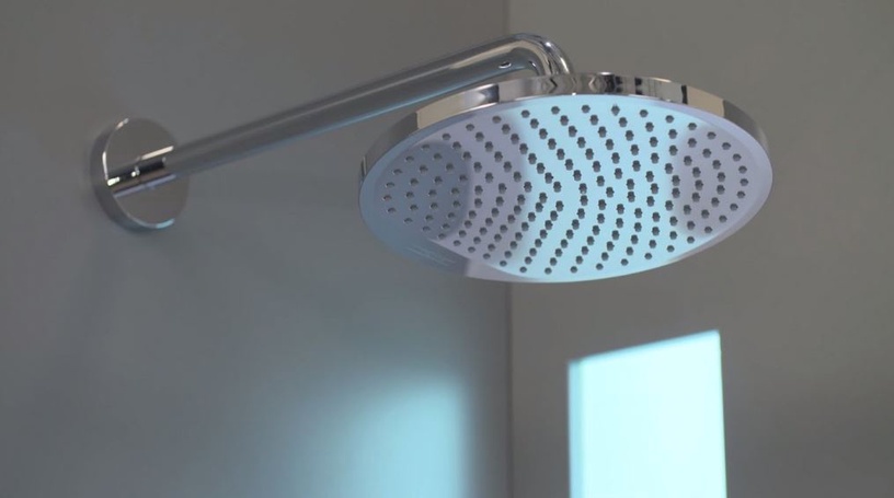 Dušas galviņa Hansgrohe Crometta S 240, hroma/nerūsējošā tērauda, 240 mm