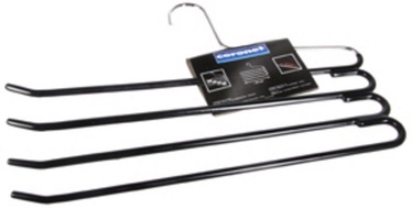 Coronet Pants Hanger 4 Hooks 34cm Black