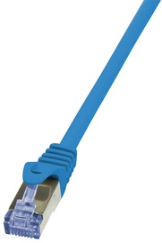 LogiLink Patch Cable CAT 6A 10G S/FTP PrimeLine 5m Blue