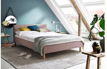 Кровать Lena, 120 x 200 cm, розовый