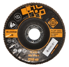 Шлифовальный диск Forte Tools NR60, 125 мм x 22.23 мм