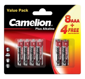 BATERIJAS CAMELION+ AAA B12 8+4 ALKALINE