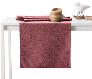 AmeliaHome Gaia AH/HMD Tablecloth Set Oldrose 115x200cm/35x200cm 2pcs