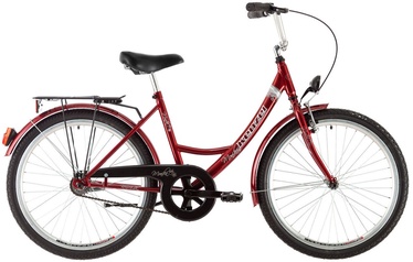Велосипед городской Kenzel Monika, 24 ″, 17" рама, красный