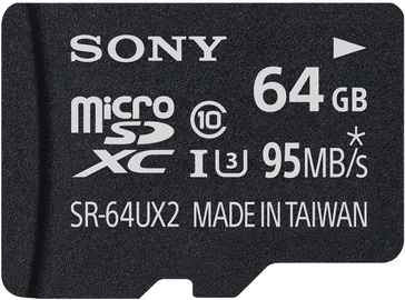 Sony SR-UX2A Series 64GB Micro SDXC UHS-I U3 Class 10