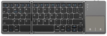 Klaviatūra planšetdatoram RoGer Bluetooth Keyboard Black