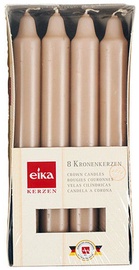 Eika Crown Candles Beige 8pcs