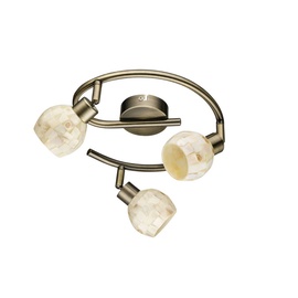 Griestu lampa Britop Karia 2101311 3xG9 Antik