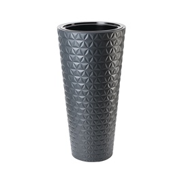 Цветочный горшок Form Plastic, пластик, Ø 40 см, серый