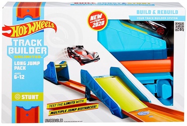 Автомобильная трасса Mattel Hot Wheels Track Builder Long Jump GLC89