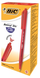 BIC Round Stic Clic Red 926375