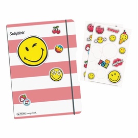 Записная книжка Herlitz Smiley World, в клеточку, A5, 40 листов