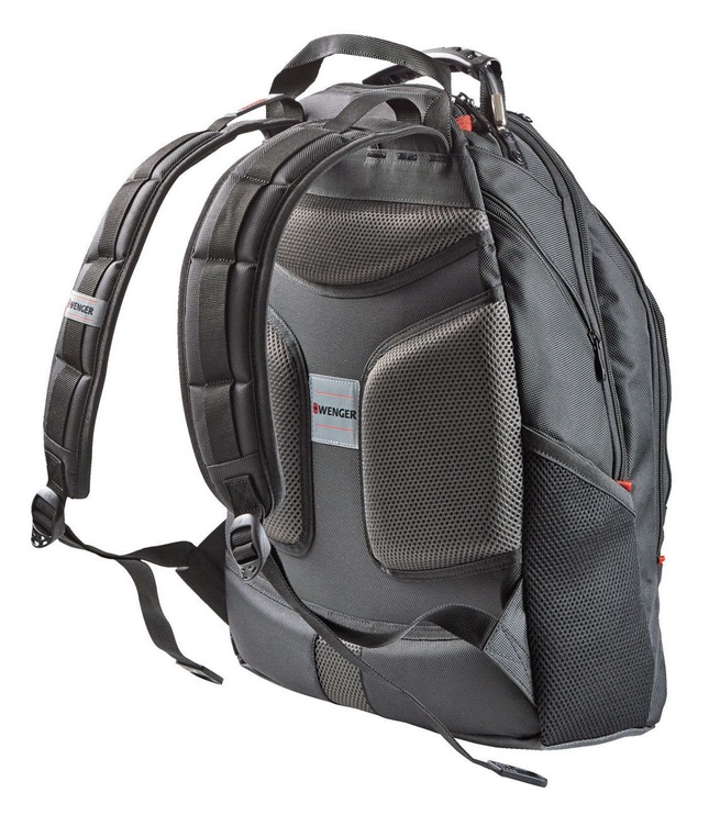 Рюкзак для ноутбука Wenger Ibex Slimline 16 Laptop Backpack, черный, 15.6-16″