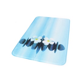 Domoletti Bath Mat 50x80cm Spa Blue