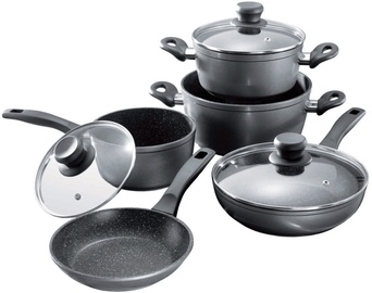 Stoneline Cookware Set 8pcs Black
