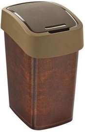 Curver Deco Flip Bin 25l Leather