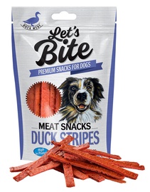 Brit Care Let's Bite Meat Snacks Duck Stripes 80g