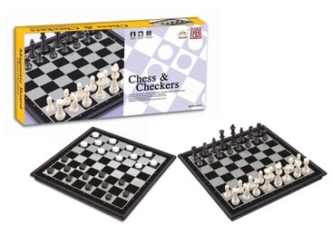 Lauamäng Checkers&Chess Magnetic Board QX5880