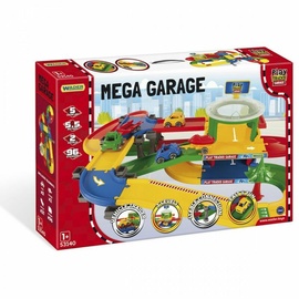 Transporta rotaļlietu komplekts Wader Mega Garage 53140, daudzkrāsaina