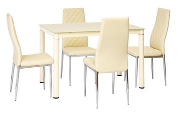 Pusdienu galds Signal Meble Galant Cream, 1100x700x750 mm