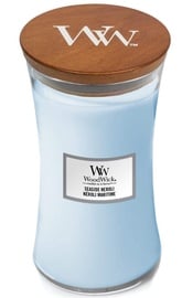 Svece, aromātiskā WoodWick Seaside Neroli, 120 h, 609.5 g