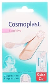 Plaaster Cosmoplast Sensitive, 20 tk