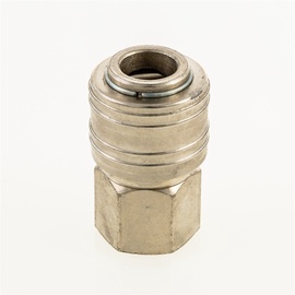 Пневматическая быстроразъемная муфта Haushalt VG155, 50 бар, 1/4"F, 1/4"F