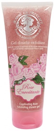 Jeanne en Provence Exfoliating Shower Gel 200ml Rose Envoutante