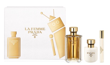 Prada La Femme De Prada 100ml EDP + Body Lotion 100ml + 10ml EDP