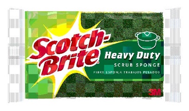 Kempinė Scotch-Brite, su natūralia celiulioze