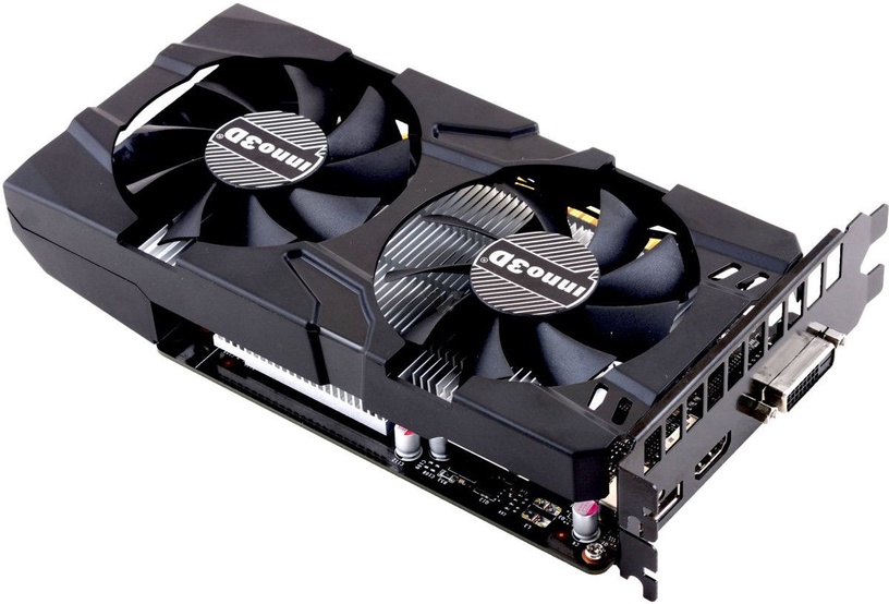 Videokarte Inno3D GeForce GTX 1050 TI Twin X2 N105T-1DDV-M5CM, 4 GB, GDDR5