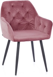 Стул для столовой Homede Argento, розовый, 50 см x 46 см x 85 см