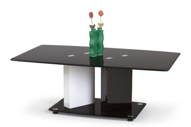 Kavos staliukas Halmar Debra White/Black, 1200x700x450 mm
