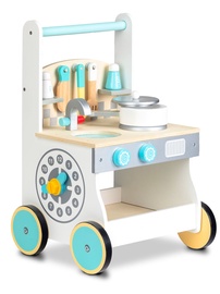 EcoToys Wooden Kitchen Trolley Pusher 214326