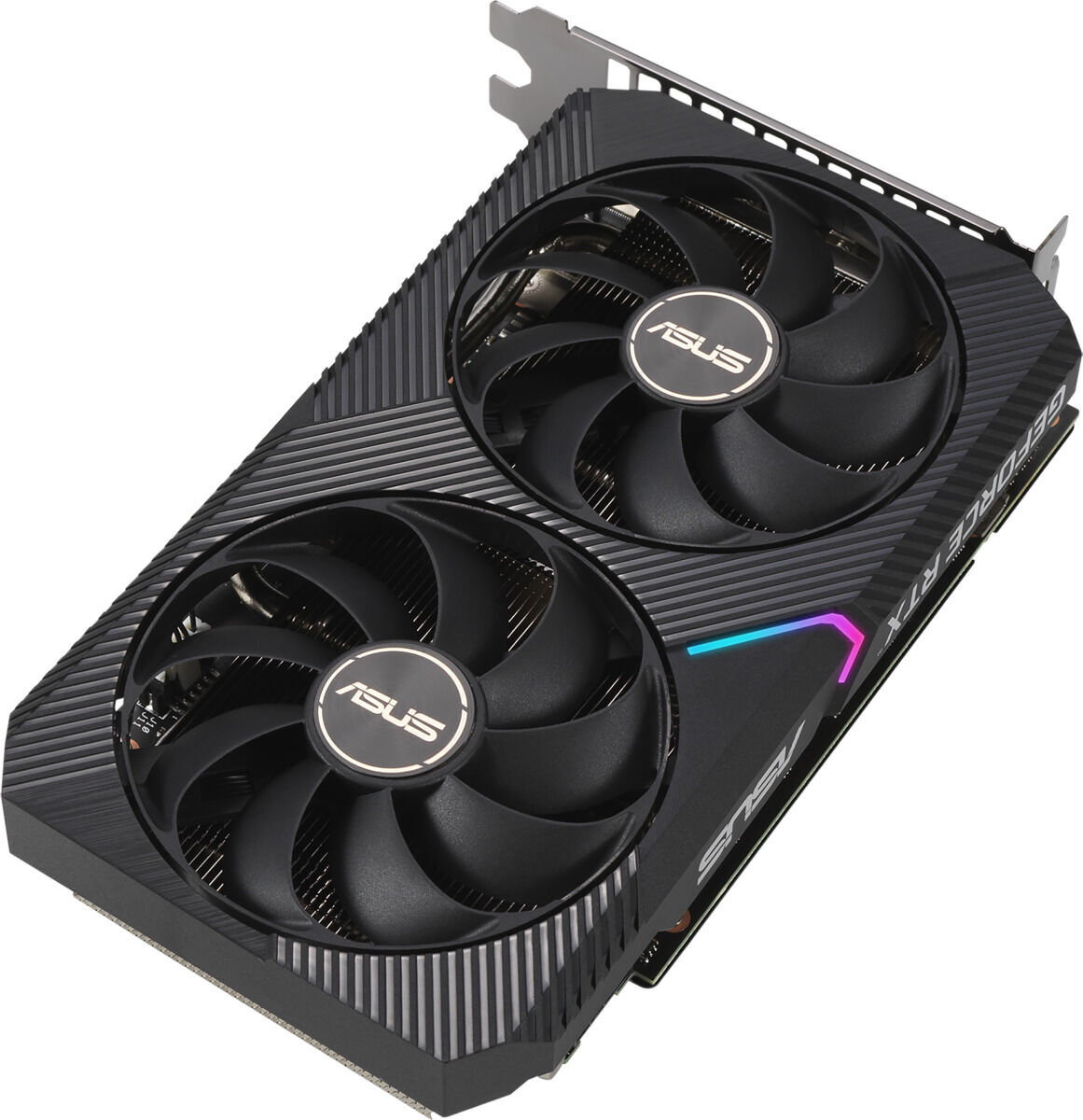 Vaizdo plokštė Asus GeForce RTX 3060 Ti DUAL-RTX3060TI-O8G-MINI-V2 