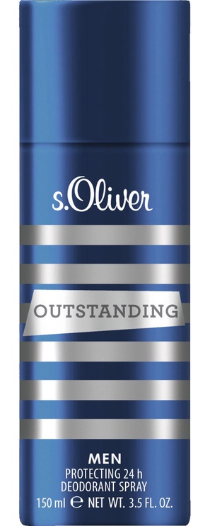 Дезодорант для мужчин S.Oliver Outstanding, 150 мл