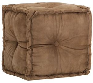 Пуф VLX Pouffe 248110, коричневый, 40 см x 40 см x 40 см