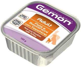 Monge Gemon Adult Chunkies With Tureky 150g