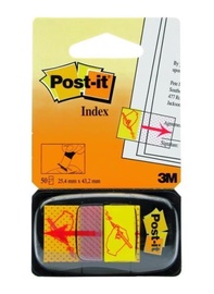 3M Post-it Index Flags Sign Here 1x50pcs Yellow
