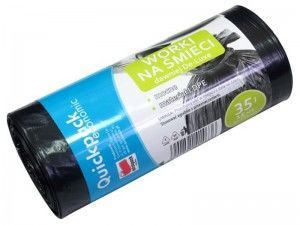 Vigo Quickpack Economic Trash Bags 35L 15pcs Black