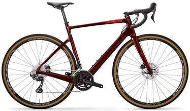 Carvelo Aspero Disc GRX Bike Burgundy/Dark Orange