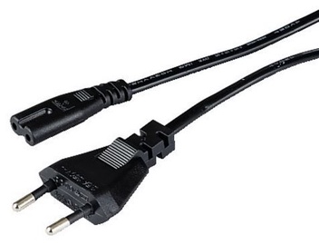 Hama Cable Euro to 2-Pin socket Black 1.5m