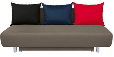 Sofa-lova Black Red White Lapa Light Brown, 203 x 87 x 93 cm