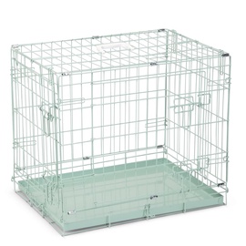 Клетка для собаки Beeztees Dog Crate Green, 620x440x490 мм