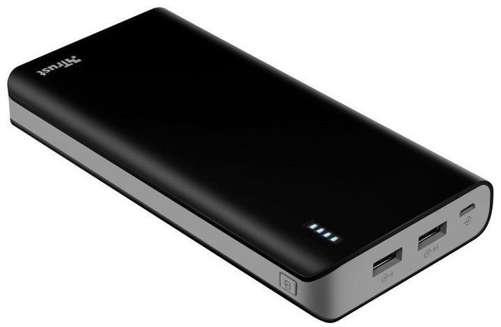 Nešiojamas įkroviklis (Power bank) Trust Primo, 20000 mAh, juoda